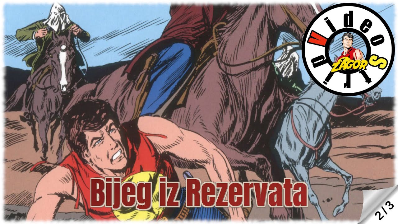 Zagor - Bijeg iz Rezervata - Strip u boji - (2/3)