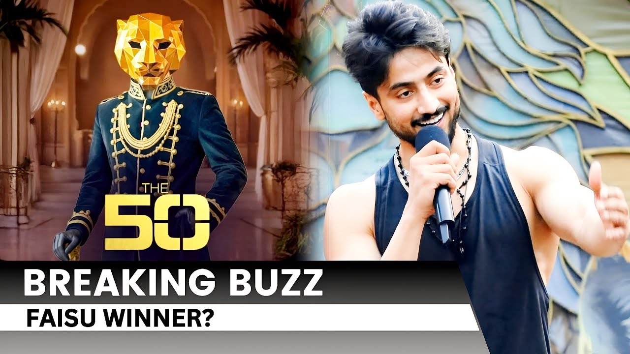 Mr. Faisu Winner Of The 50? Finale Shoot Sparks Talk Of Faisal Shaikh&rsquo;s Win!