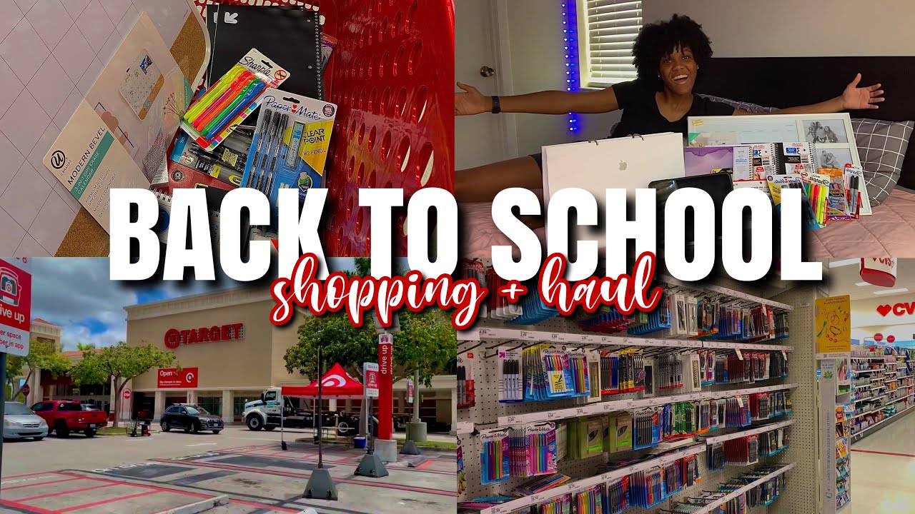 Back to School Supplies Shopping + Haul *College Edition*
