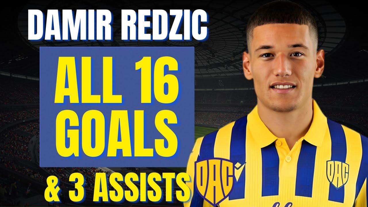 Damir Redzic - ALL 16 GOALS & ASSISTS FOR DAC 1904 SO FAR | Skills & Highlights