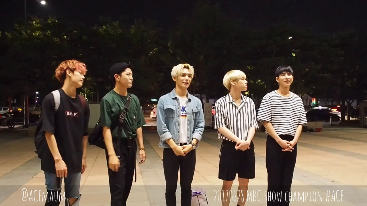 20170628 MBC show champion - 팬인사 #ACE #에이스