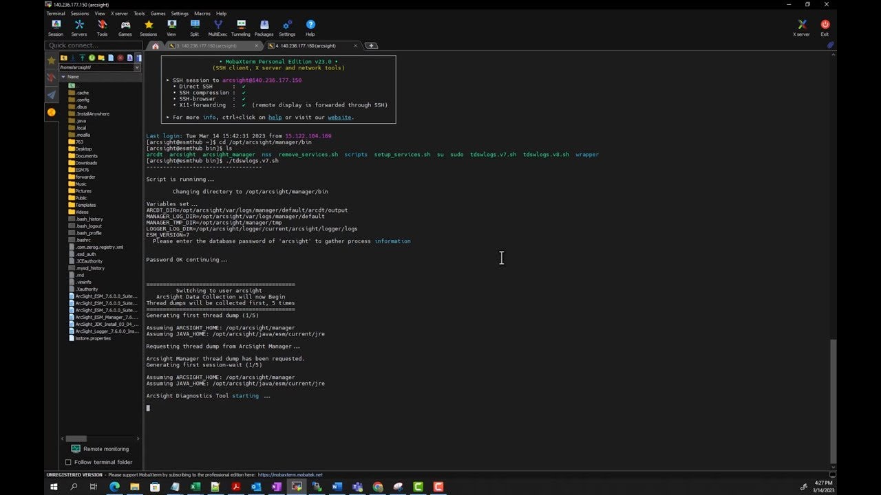 How to collect logs in Arcsight ESM