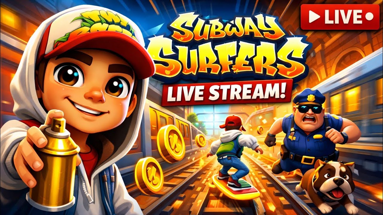 Subway surfers live now hit that thumbs up