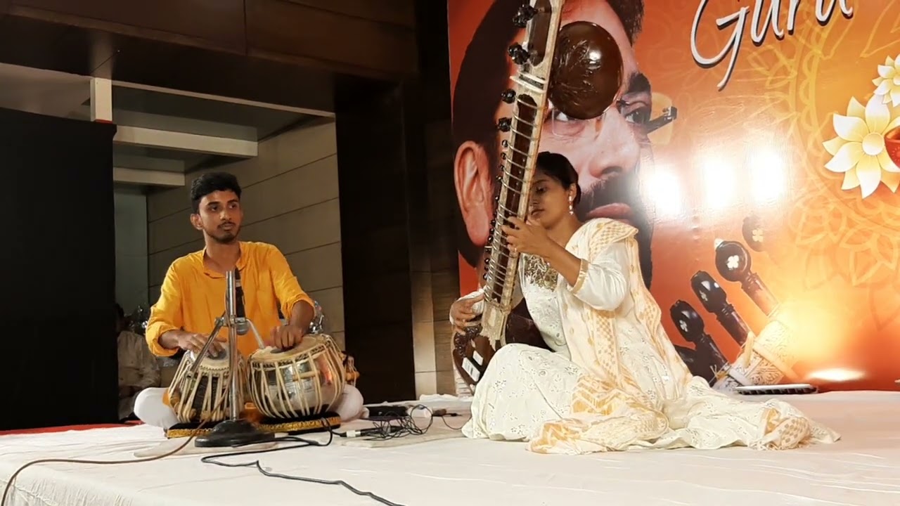 Hrisav with Satabina Sarkar on the occasion of 60 years musical journey of Pt. Kushal Das.