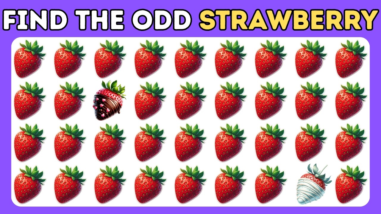 🌿 Find the Odd One Out | Nature Edition 🌳 | Emoji Quiz Game | Animal & Fruit Challenge 🍎🦋