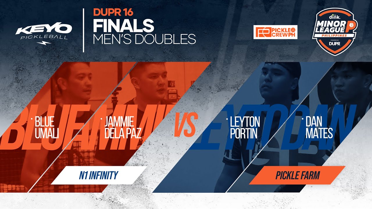 DUPR 16 GOLD MEDAL MATCH GAME2 🥇The Dink MILP Philippines - N1 Infinity vs Pickle Farm -Men's