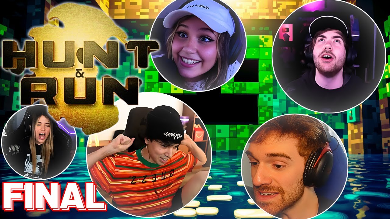 TODAS las MUERTES del DÍA FINAL del EVENTO de IlloJuan HUNT & RUN😪Spreen, Shadoune , Sapnap y MÁS