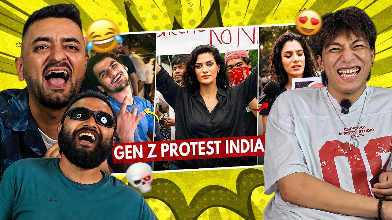 Gen Z Protest in india 😂 | Viral Meme Moments REACTION VIDEO