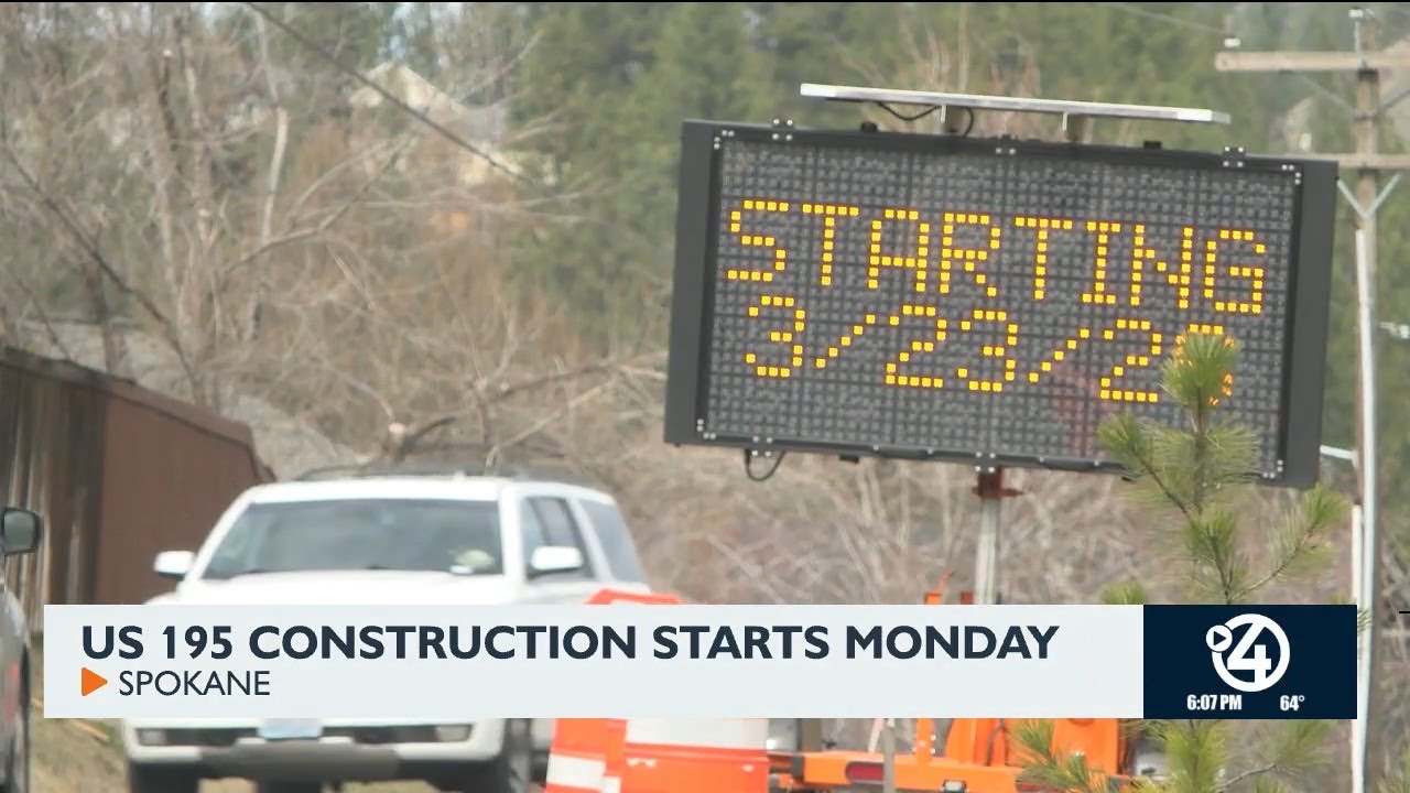 US 195 construction starts Monday