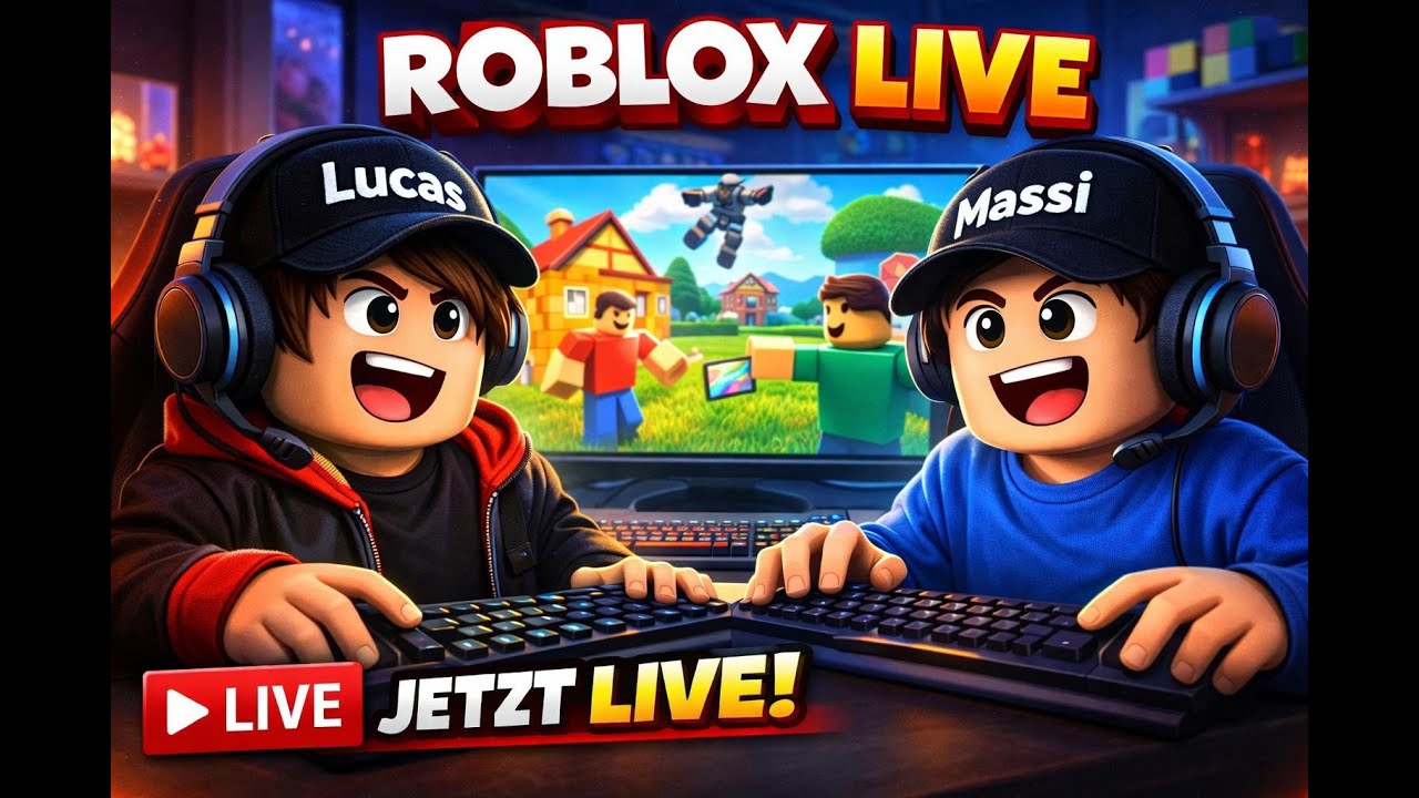 🎮 Livestream-Beschreibung: Ich spiele Roblox mit Masssi