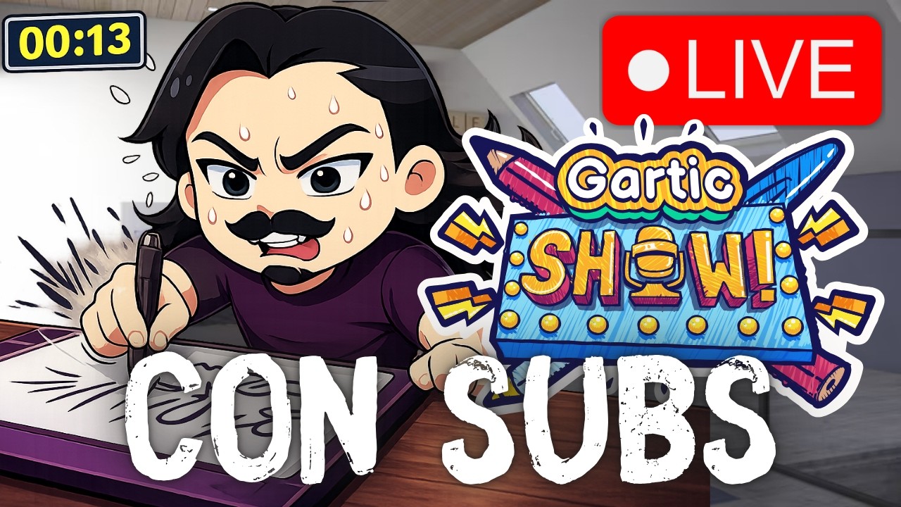 Gartic Show Con Followers! Da Click En El Link Del Chat Para Jugar!