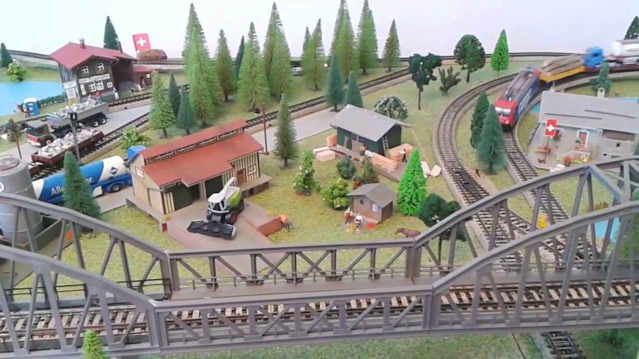 Betrieb auf meiner Märklin H0 M-Gleis Anlage