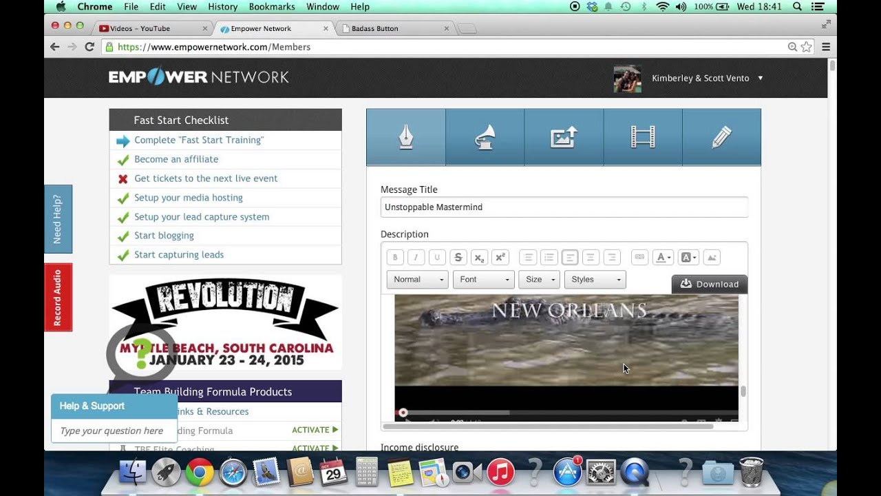 How To Create A Blog on Empower Network Blog Beast (ENV2)