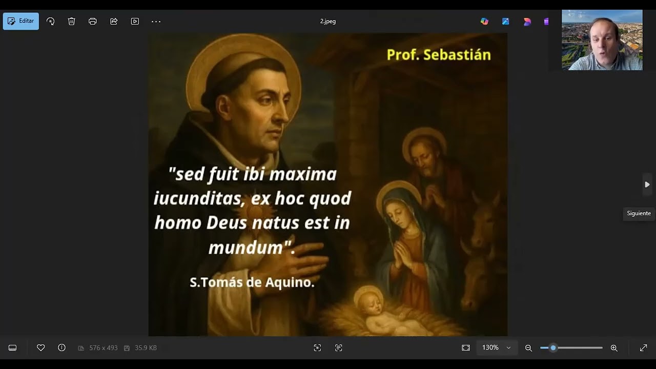 Santo Tomás de Aquino y la navidad! #santotomasdeaquino 