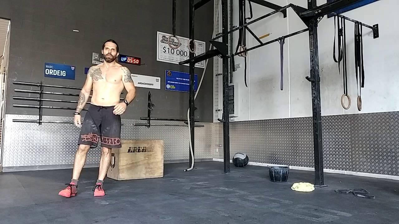 Wod1 x-fire championship Luis Til 280 reps