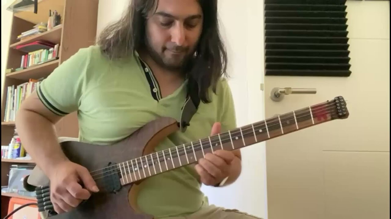 Solo over backing track 1 (metal guitar berklee)