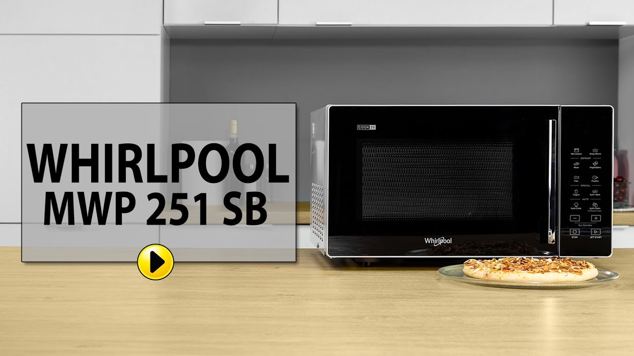 Kuchenka mikrofalowa WHIRLPOOL MWP 251 SB