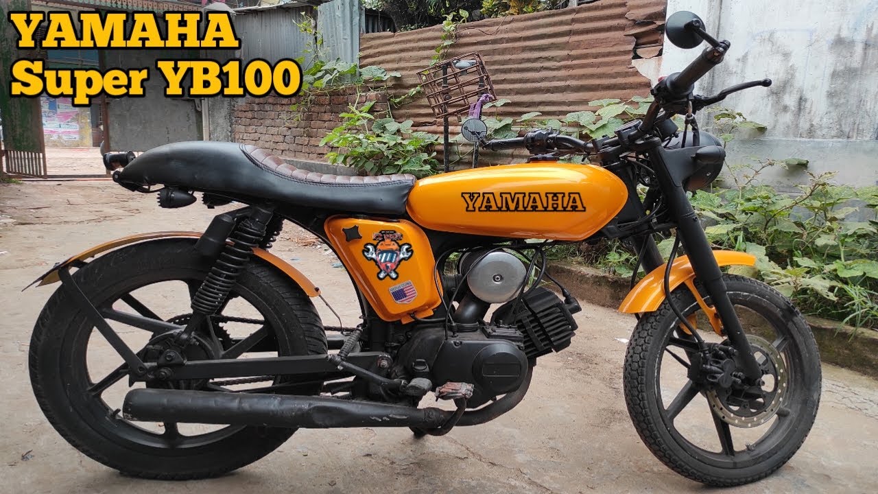 YAMAHA YB100 Modified into Cafe Racer#ICD_BIKES|Modified Bike in BD/Dhaka,Tongi 2024