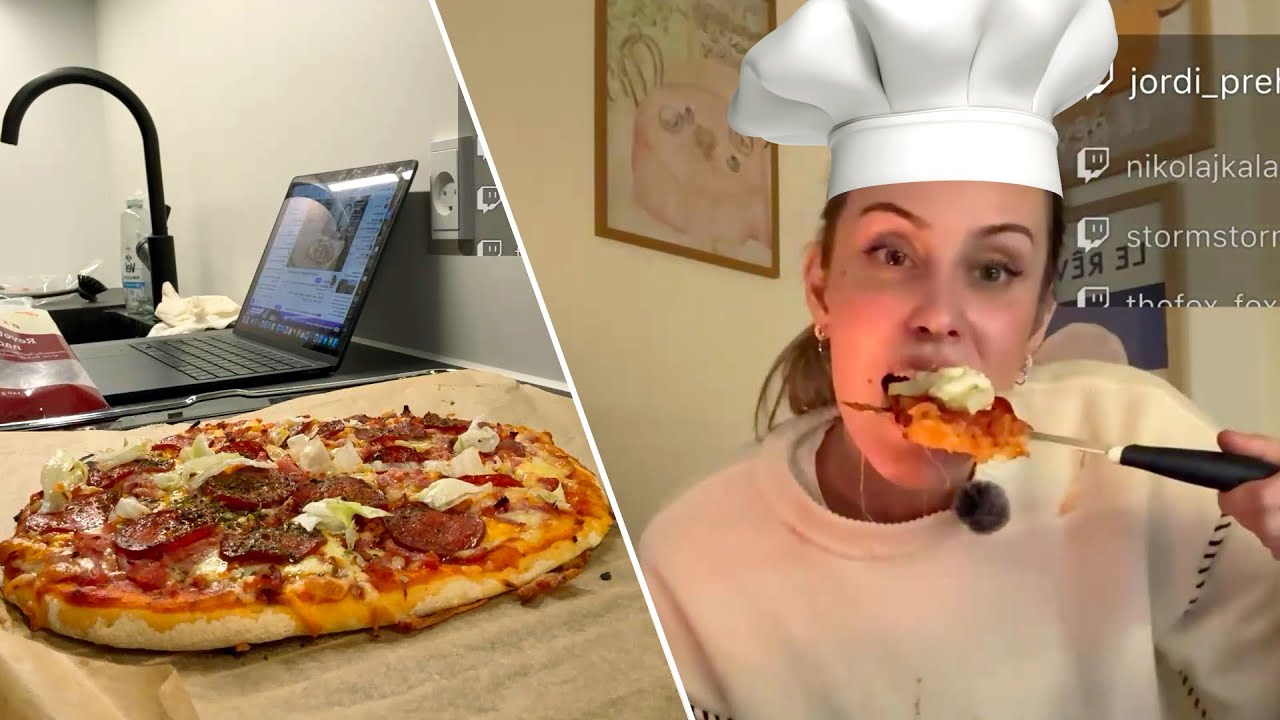 Jeg Lærer Chatten At Lave Pizza
