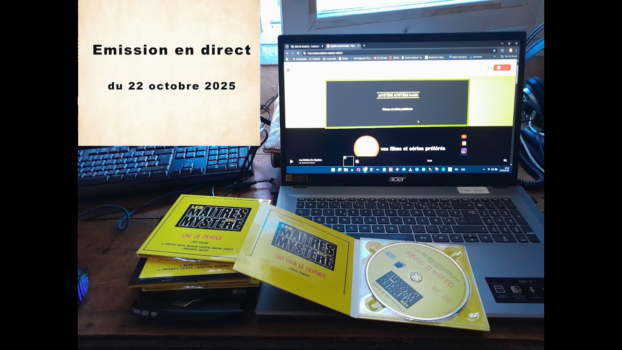 Les maîtres du mystère  3H d'épisodes - Direct du 22 octobre 2025