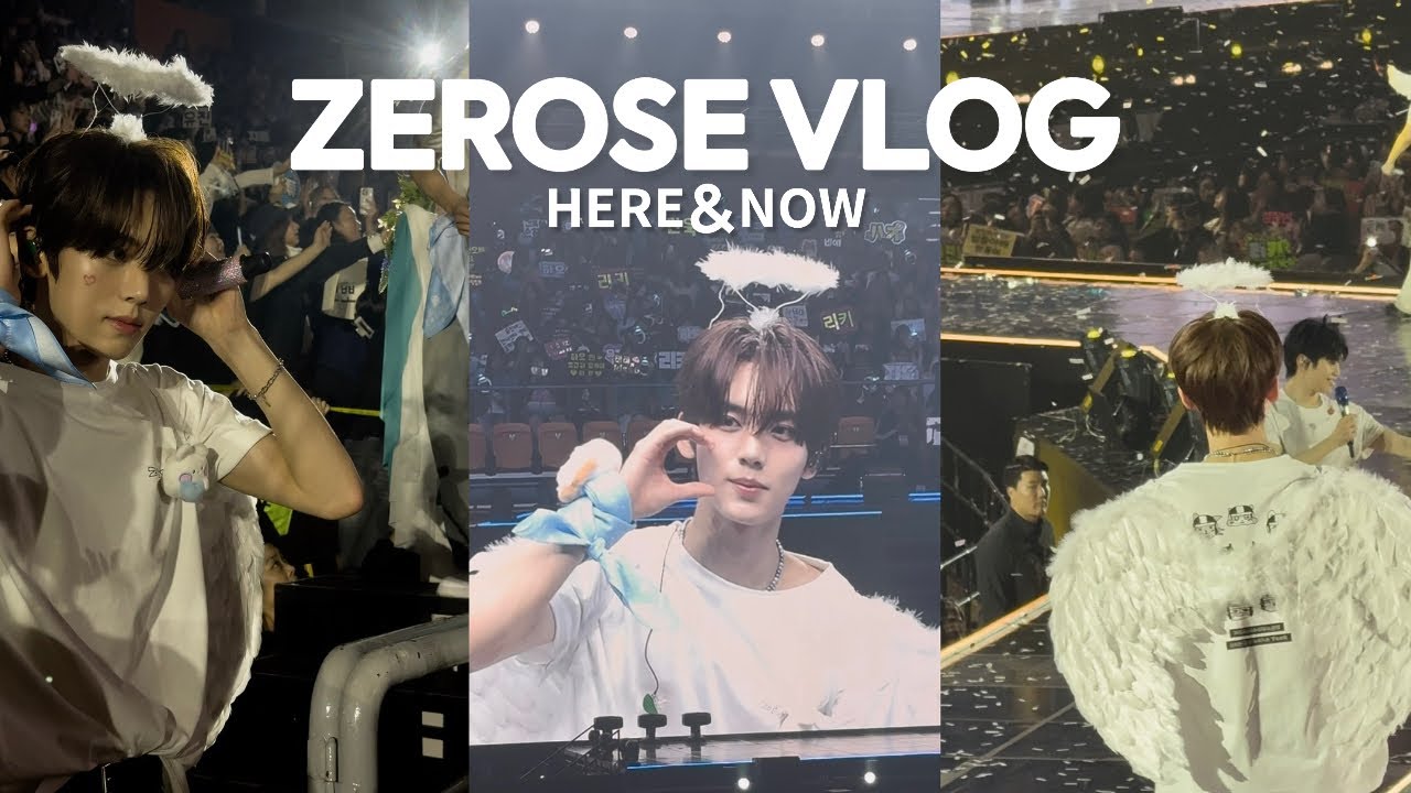 [제로즈 브이로그] 제로베이스원 HERE&NOW 콘서트 브이로그 | KSPO DOME | 막콘 | 제베원 | 한유진 | 물복단 | 토롯코 1열 | 1층 VIP | 월드투어 