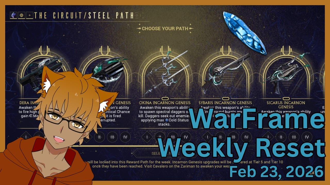 Еженедельное обновление Warframe – 23 февраля 2026 г. | Охота на Архона, магазин Тешина, Ночная в...