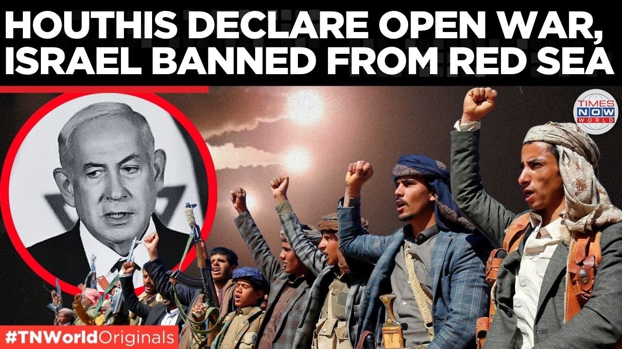 HOUTHIS STRIKE BACK! Red Sea Declared NO-GO Zone for Israel, All Israeli Ships Military Targets!