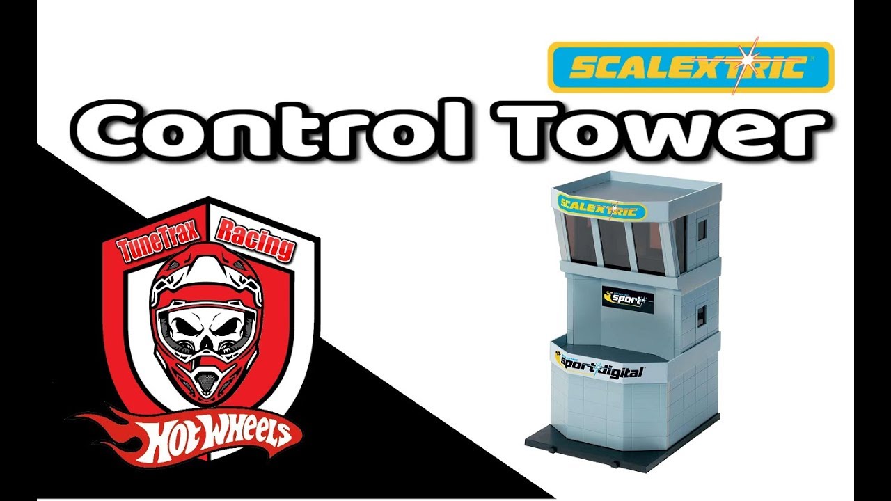 Scalextric Control Tower Diorama and Full Circle Hobbies Grandstand Reviews