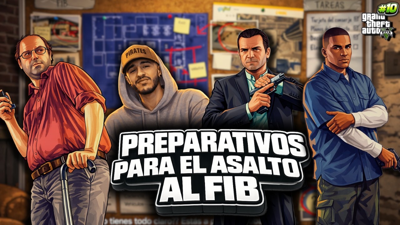 GTA V Historia Completa | Capítulo 10 – El Plan contra el FIB y el Regreso de la Familia de Michael