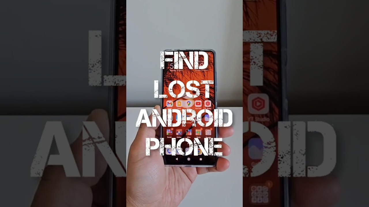 Как найти потерянный телефон? (Android)