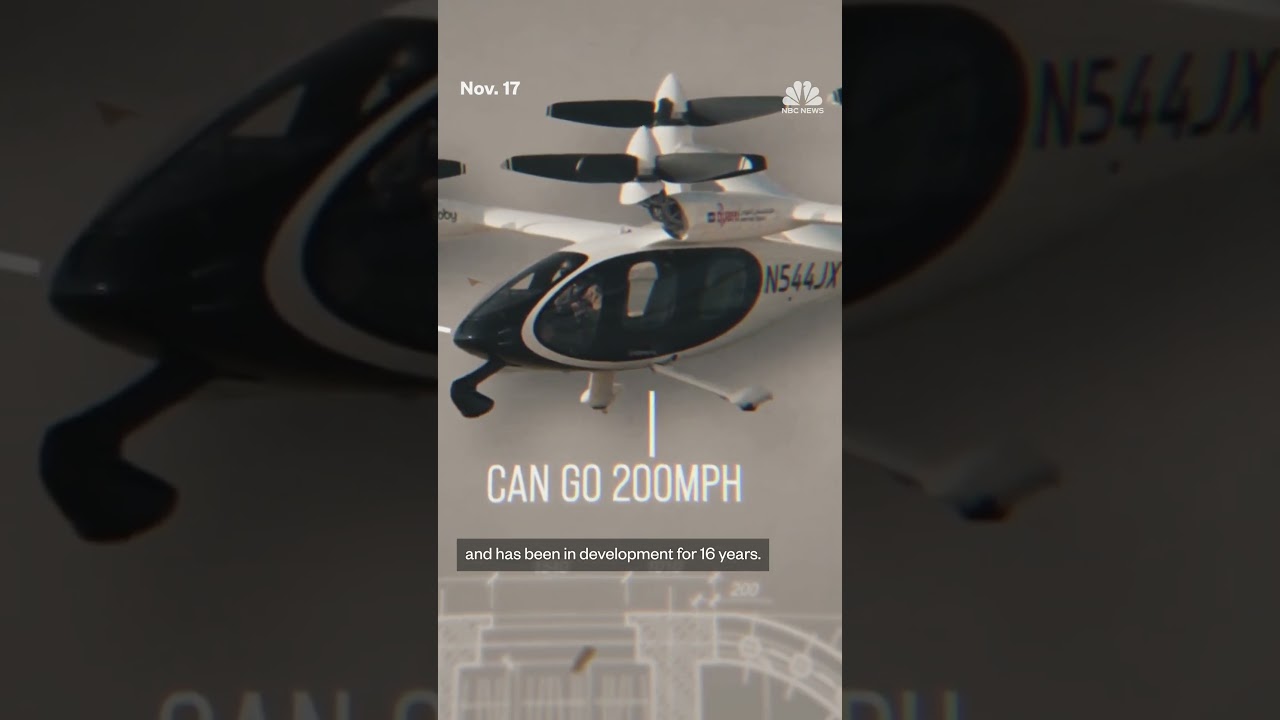 Uber, Joby, testing air taxis for city travel