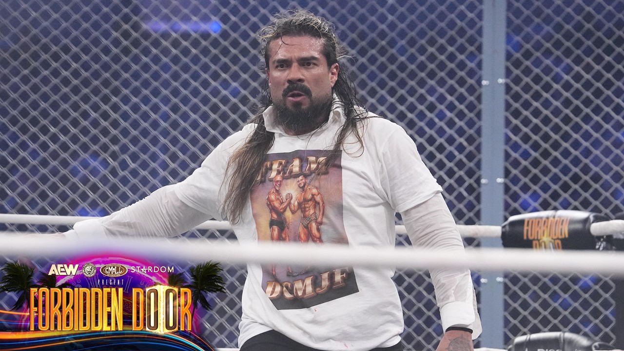 Andrade El Idolo ПРЕДАЕТ MJF! | Лучшие моменты AEW Forbidden Door 2026 при поддержке Upper Deck