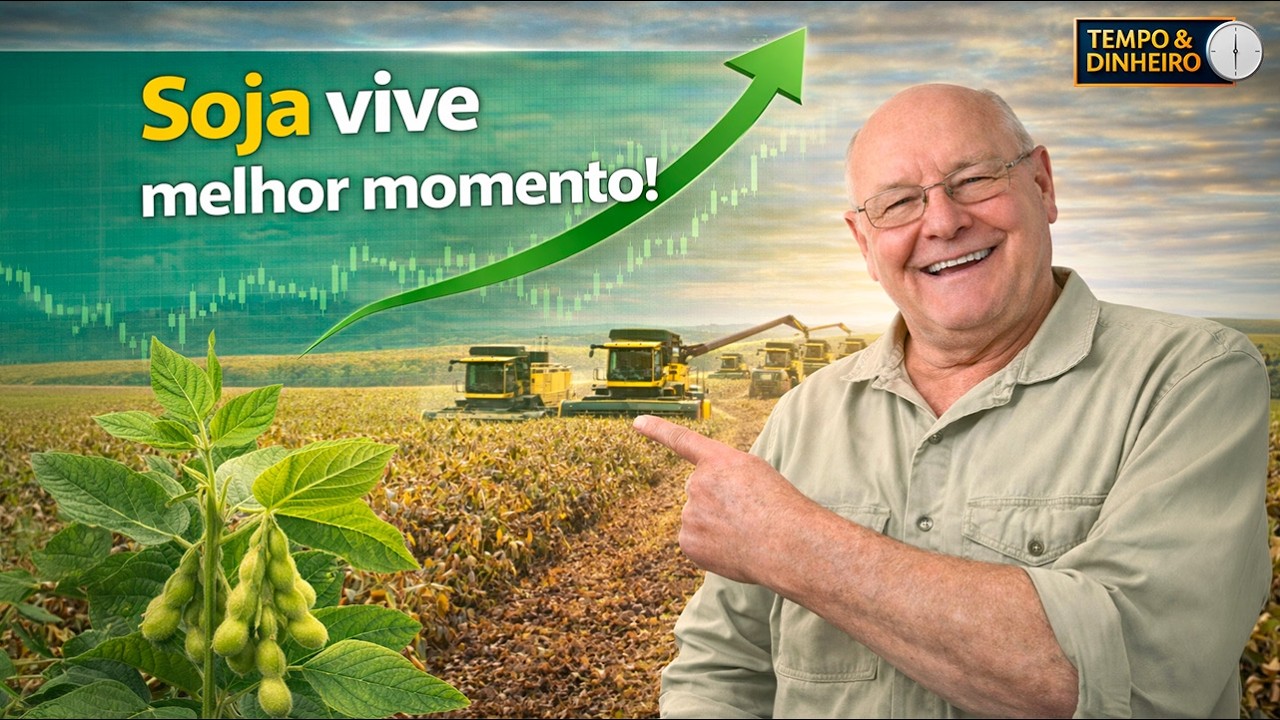 Soja vive o melhor momento do ano em Chicago e mercado acompanha de perto