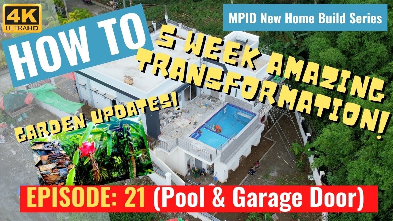 NEW HOME BUILDS - EPISODE 21: INCREDIBLE 5 WEEK UPDATE (House Building in the Philippines)