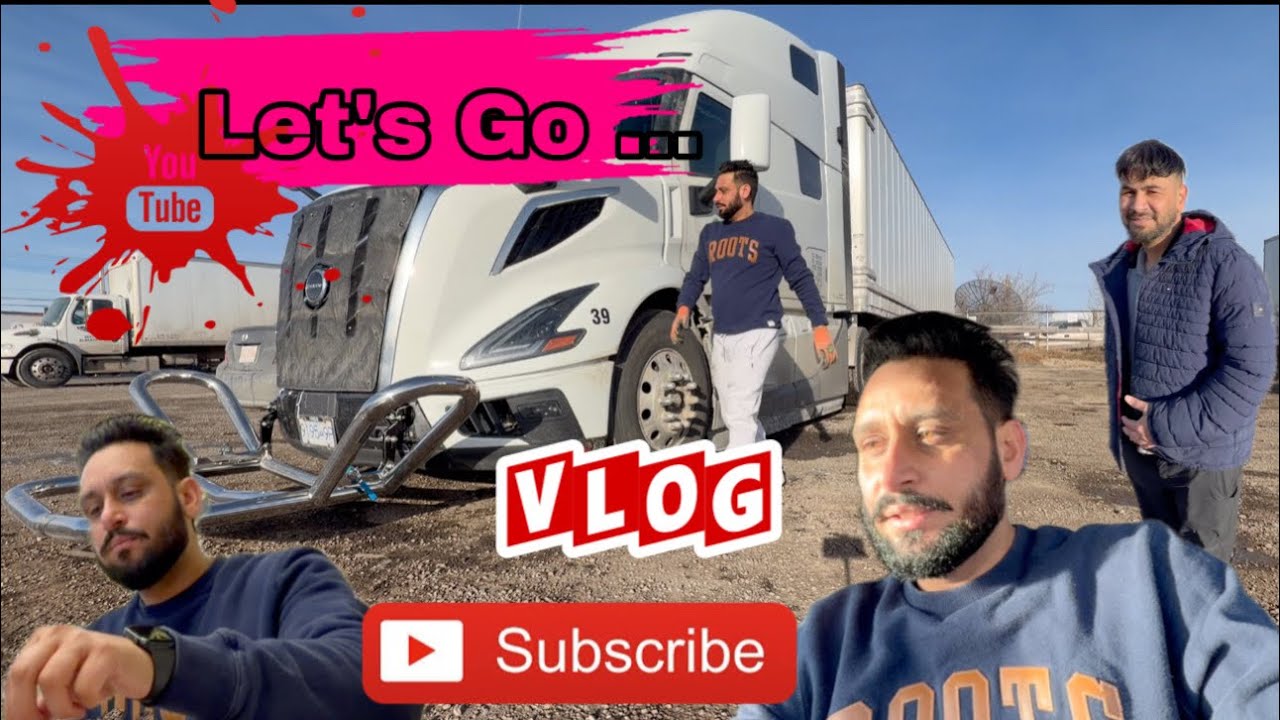 Happy Nal Kita 😀Trailer Switch 🇨🇦 | Trip To Bc #canada #punjab #trucking 