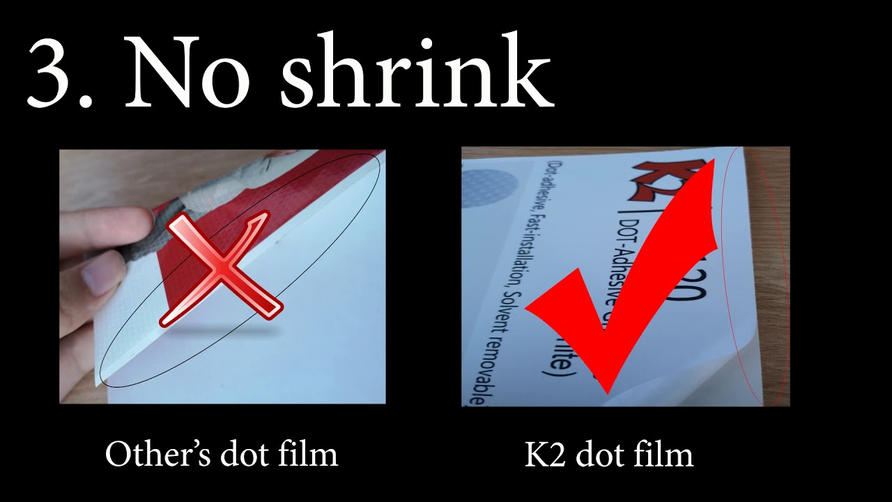 Dot adhesive graphics