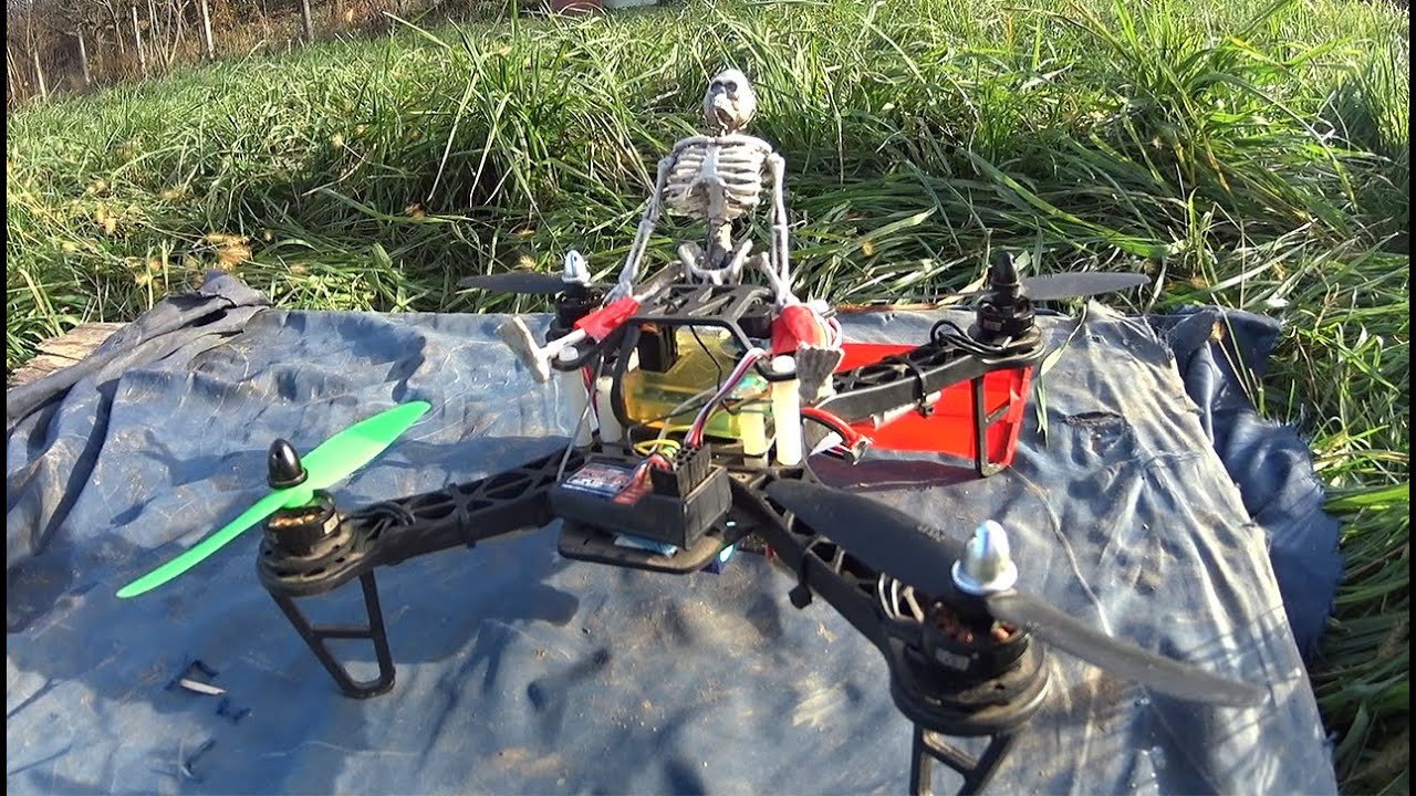 HobbyKing Spec FPV250 Drone Quadcopter Skull