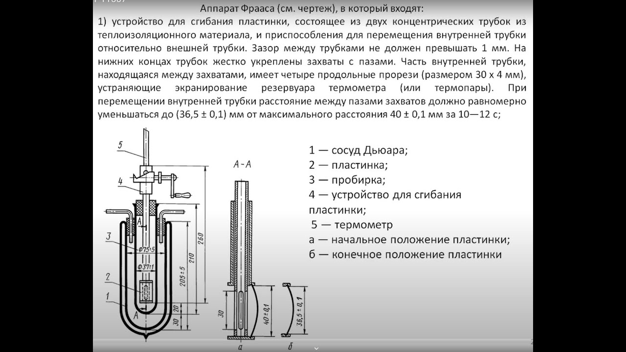 Хрупкость битума. ГОСТ 11507