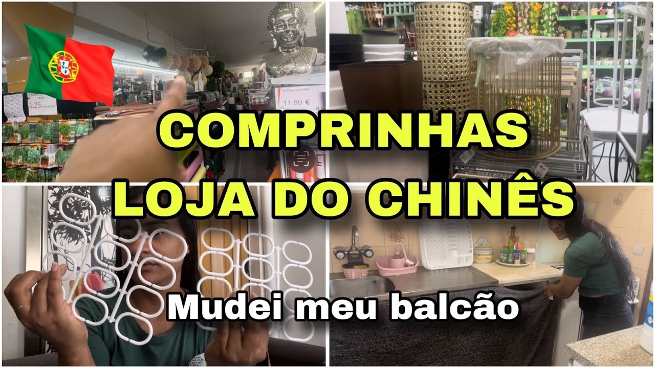 COMPRINHAS PARA CASA NA LOJA DO CHINÊS EM PORTUGAL