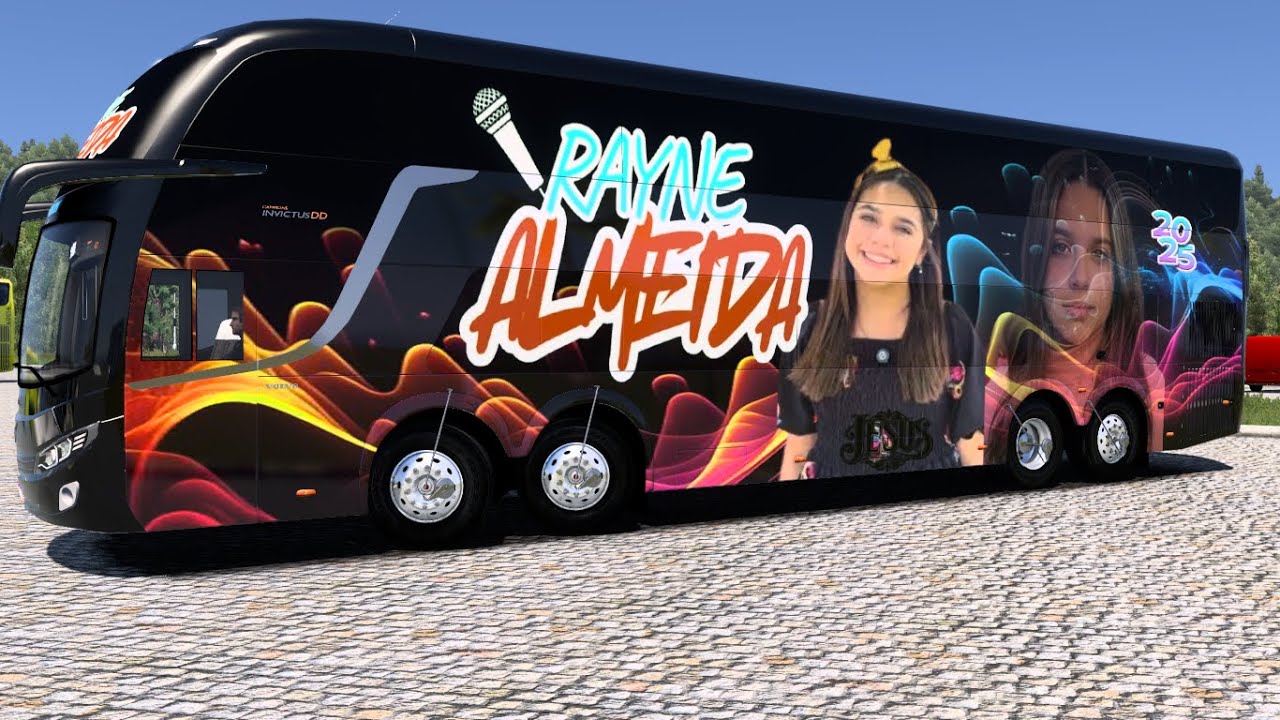 CANTORA RAYNE ALMEIDA GOSPEL 2025 NO BUS TOP SHOW