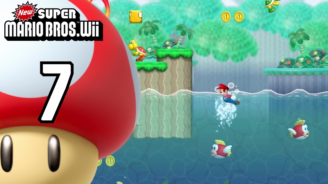 Spiagge Tropicali - New Super Mario Bros. Wii - Parte 7
