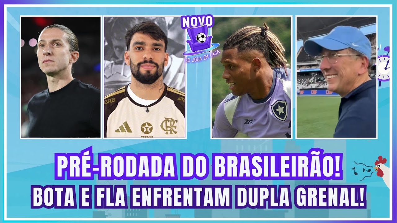 AQUECIMENTO PARA FLAMENGO X INTER E BOTAFOGO X GRÊMIO - SÓ JOGA EM CASA #076