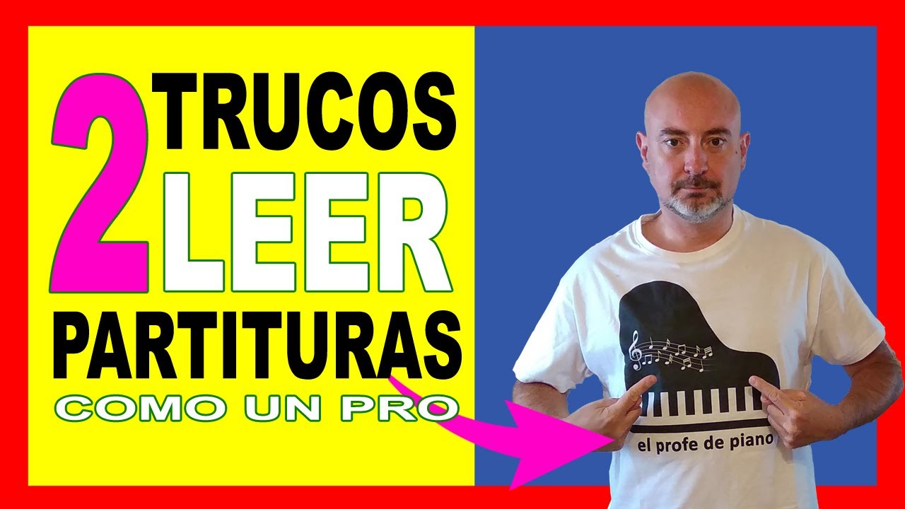 ✅ Como LEER PARTITURAS de piano - 2 TIPS para aprender SOLFEO