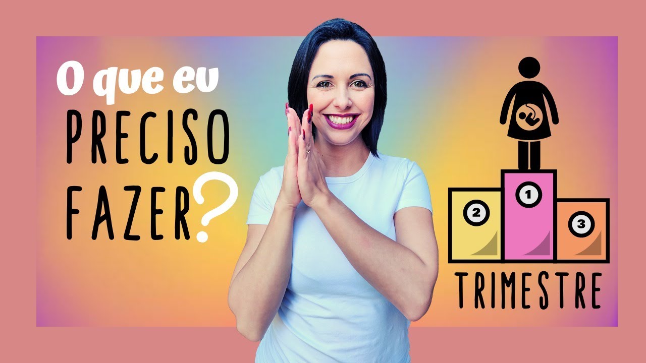 Cuidados no primeiro trimestre de gravidez!