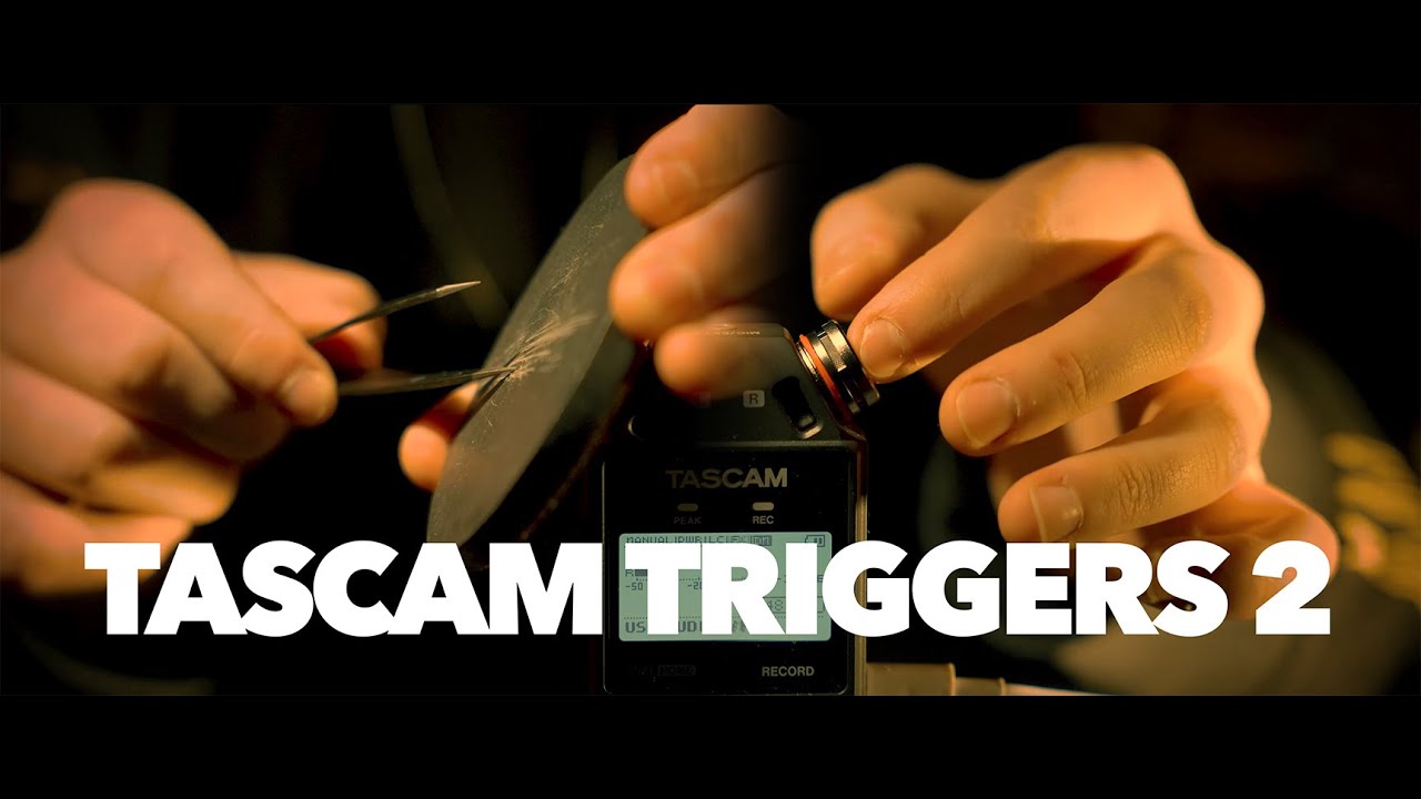 TASCAM Assortment Part 2 - Tweezer/Electrical Tape/Mic Tapping