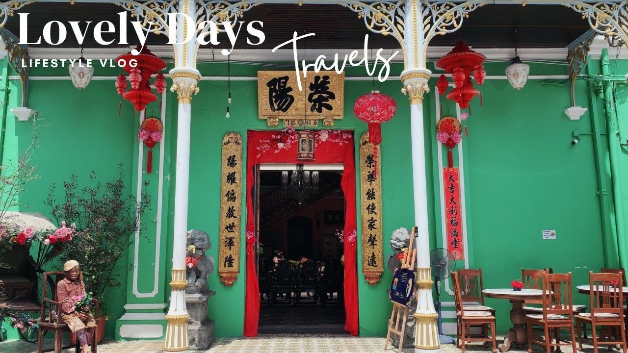 Malaysia Travel VLOG No.3 | Ipoh, Penang | Penang Mansion, Street Food, Best Soy Milk, Night Markets