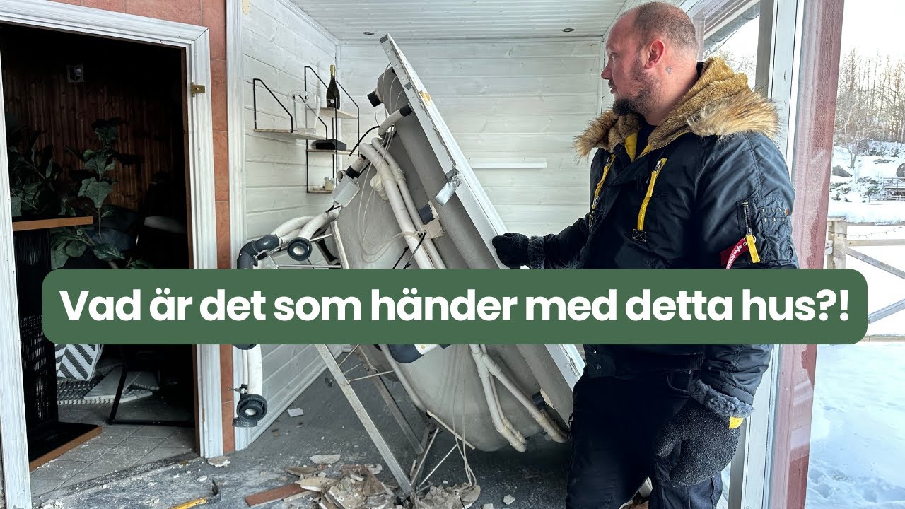 VLOGG  ||  Nu börjar vi lessna på detta hus!