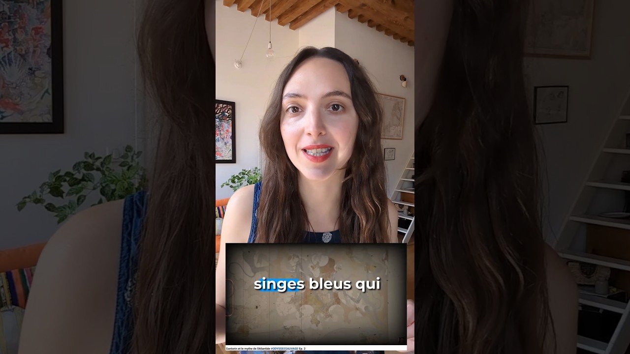 Des singes en Europe &agrave; l'&Acirc;ge du Bronze ?! #shorts #santorini #animaux