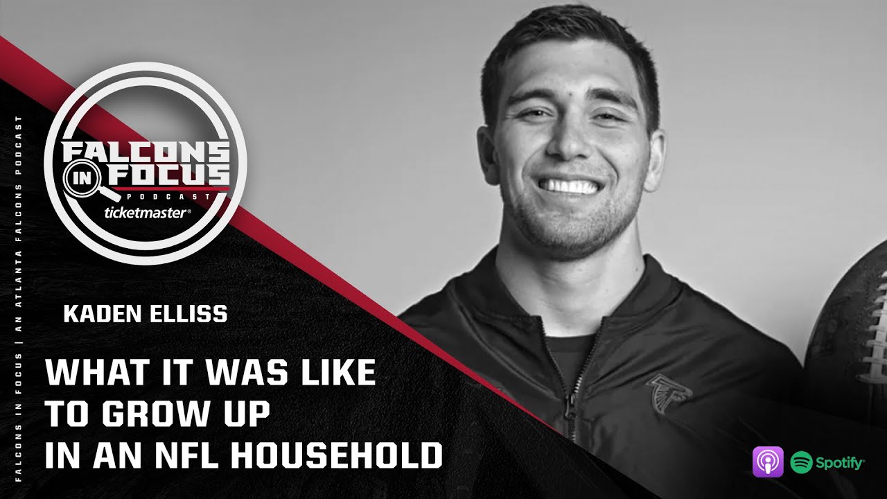 Kaden Elliss talks growing up in an NFL household | Falcons in Focus Podcast | Atlanta Falcons