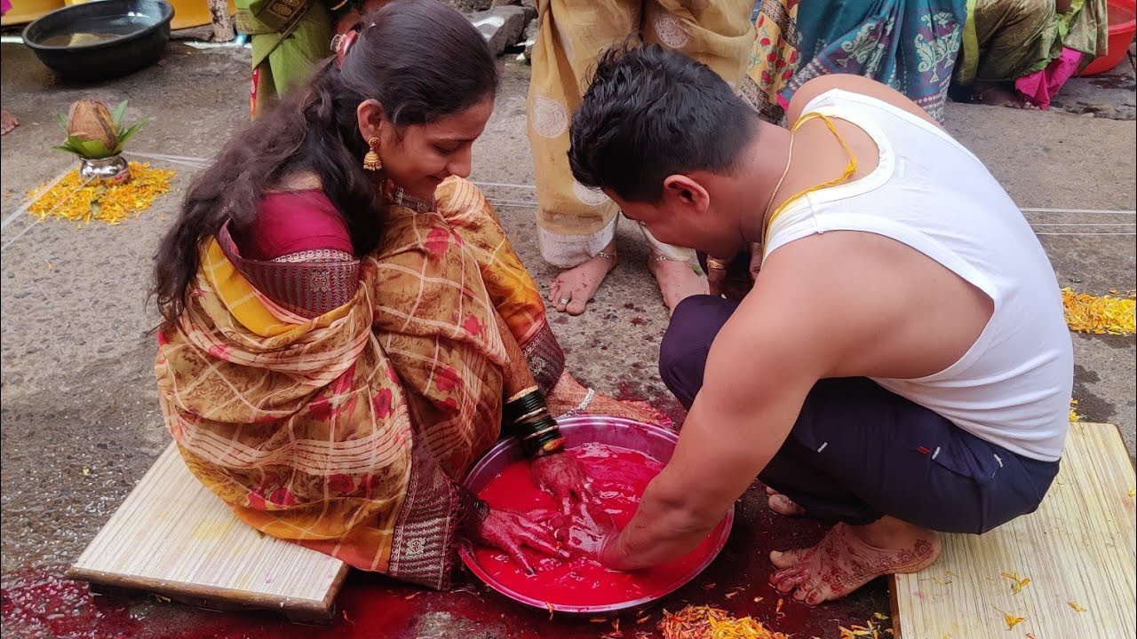 लग्नानंतरचे खेळ 😍 / Lagna Nantar Che Khel / #vlog #wedding #youtube